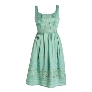 Delia’s Eyelet Lace Light Green Dress